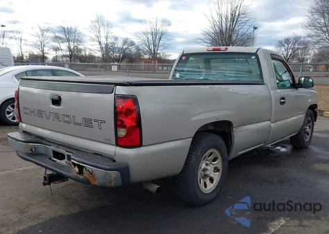 2006 Chevrolet Silverado 1500 Work Truck z USA, uszkodzony, nr VIN 1GCEC14V86E134856